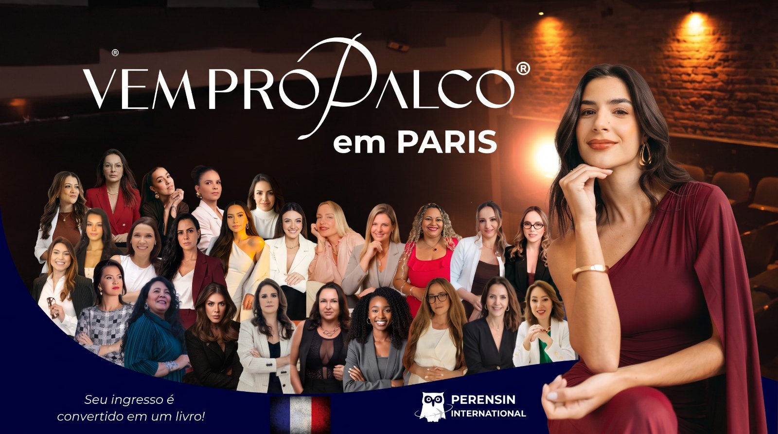 Vem pro Palco em Paris